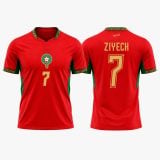 #7 Hakim Ziyech Morocco Soccer Jersey