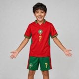 #7 Hakim Ziyech Morocco Youth Soccer Jersey