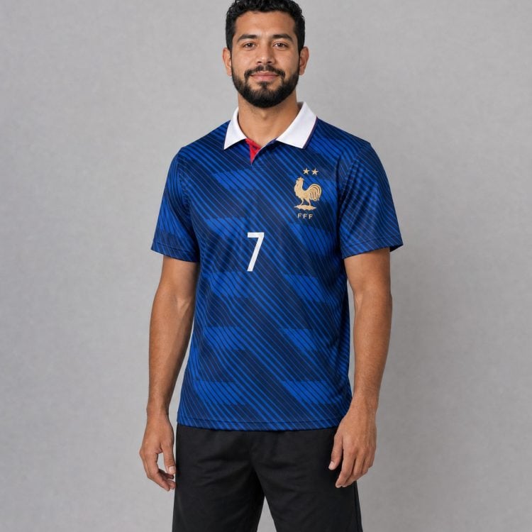 7 Ousmane Dembélé France Soccer Jersey - 99Jersey | Where Legends