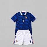 #7 Ousmane Dembélé France Youth Soccer Jersey