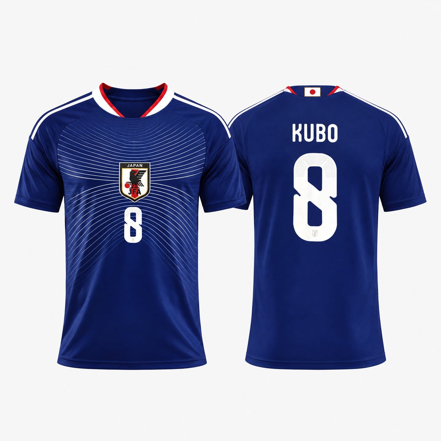 #8 Takefusa Kubo Japan Soccer Jersey