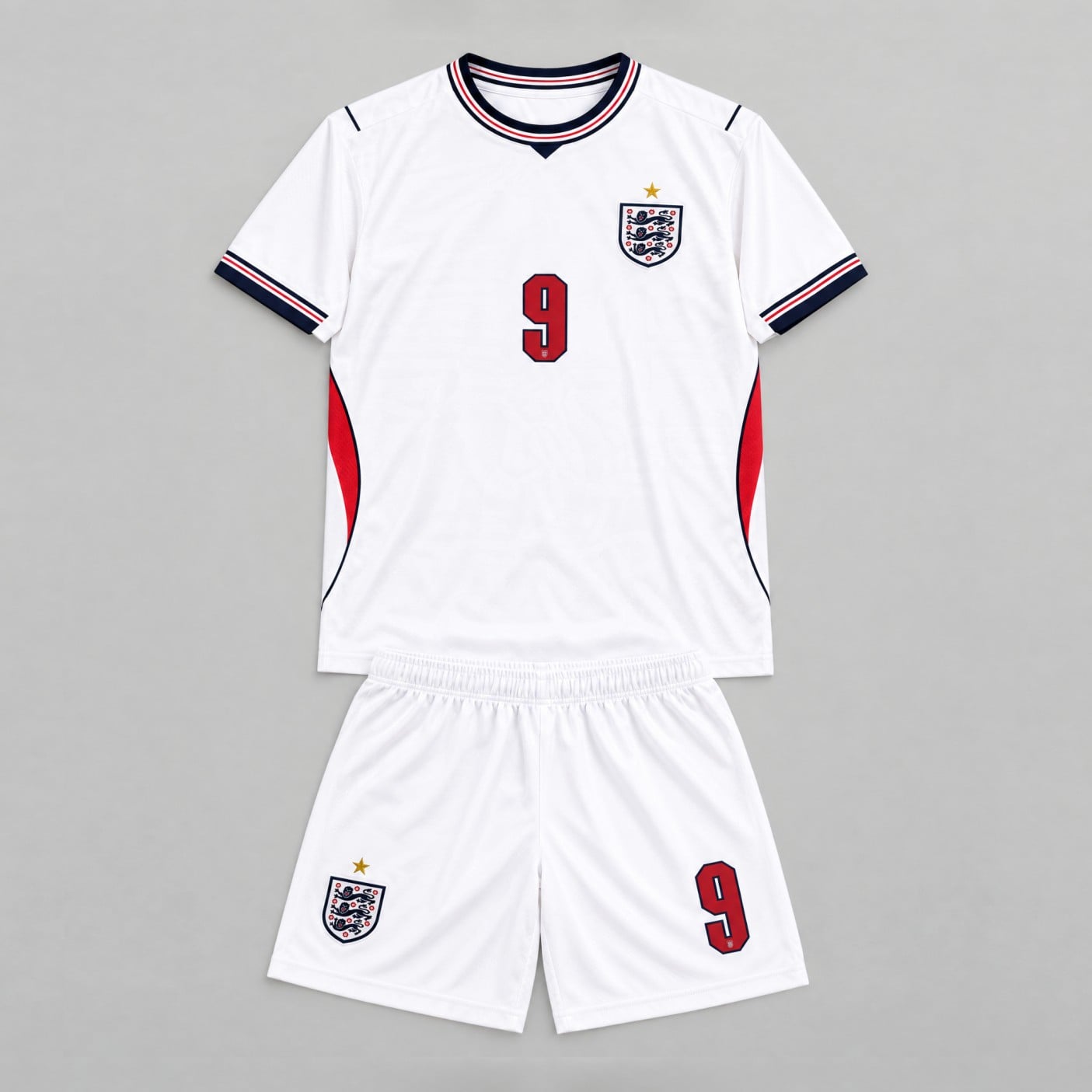 #9 Harry Kane England Youth Soccer Jersey