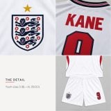 #9 Harry Kane England Youth Soccer Jersey