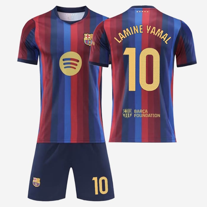 #10 Lamine Yamal FC Barcelona Soccer Jersey