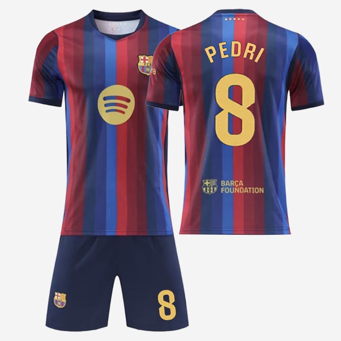 #8 Pedri FC Barcelona Soccer Jersey