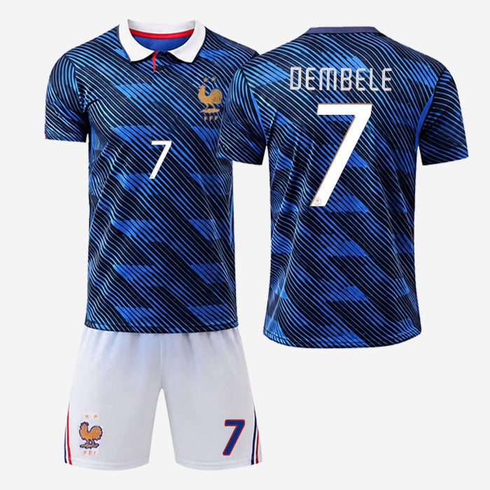7 Ousmane Dembélé France Soccer Jersey - 99Jersey | Where Legends