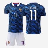 #11 Michael Olise  France Blue/White Soccer Jersey