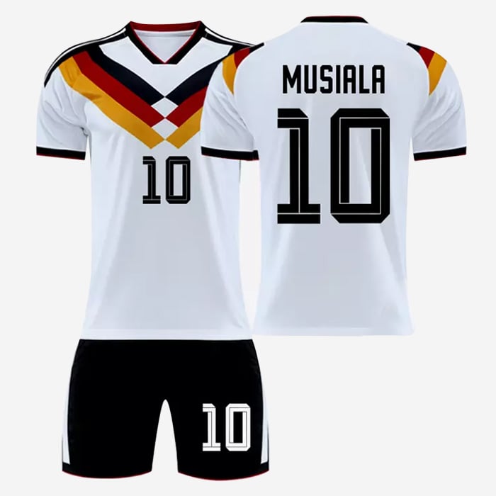 10 Jamal Musiala Germany Soccer Jersey - 99Jersey | Where Legends