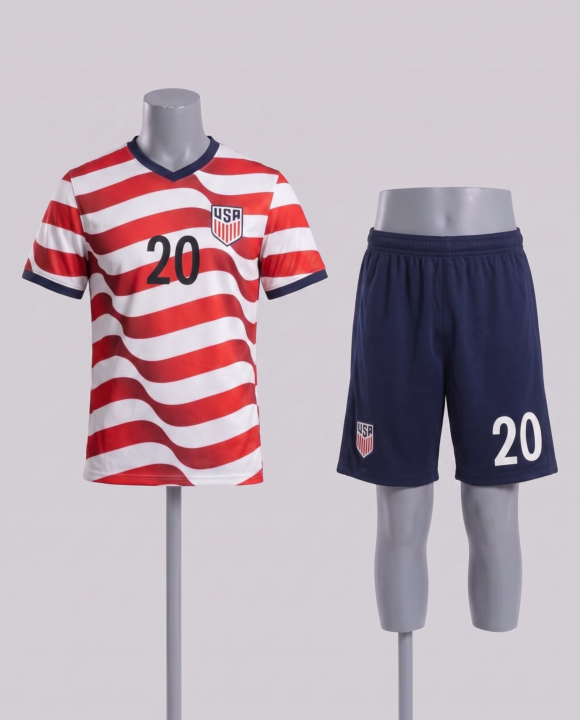 #20 Folarin Balogun USA Soccer Jersey