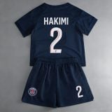 #2 Achraf Hakimi Paris Saint-Germain Youth Soccer Jersey