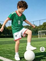#11 S. Giménez Mexico Youth Soccer Jersey