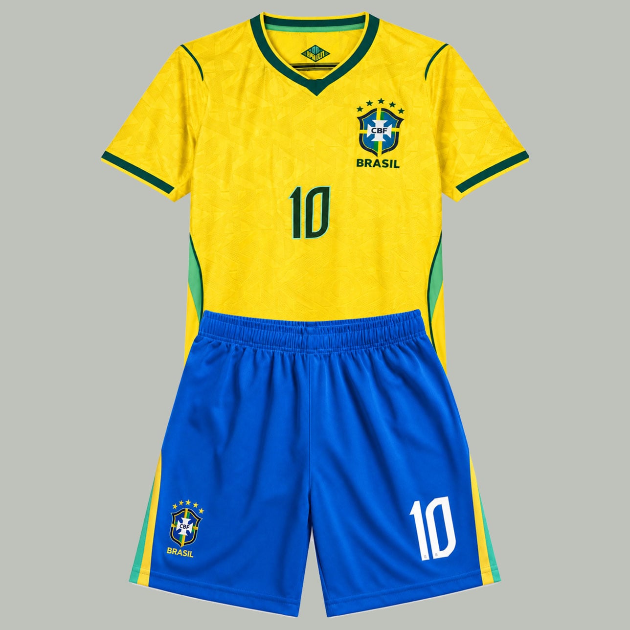 #10 Vini Jr. Brazil Youth Soccer Jersey