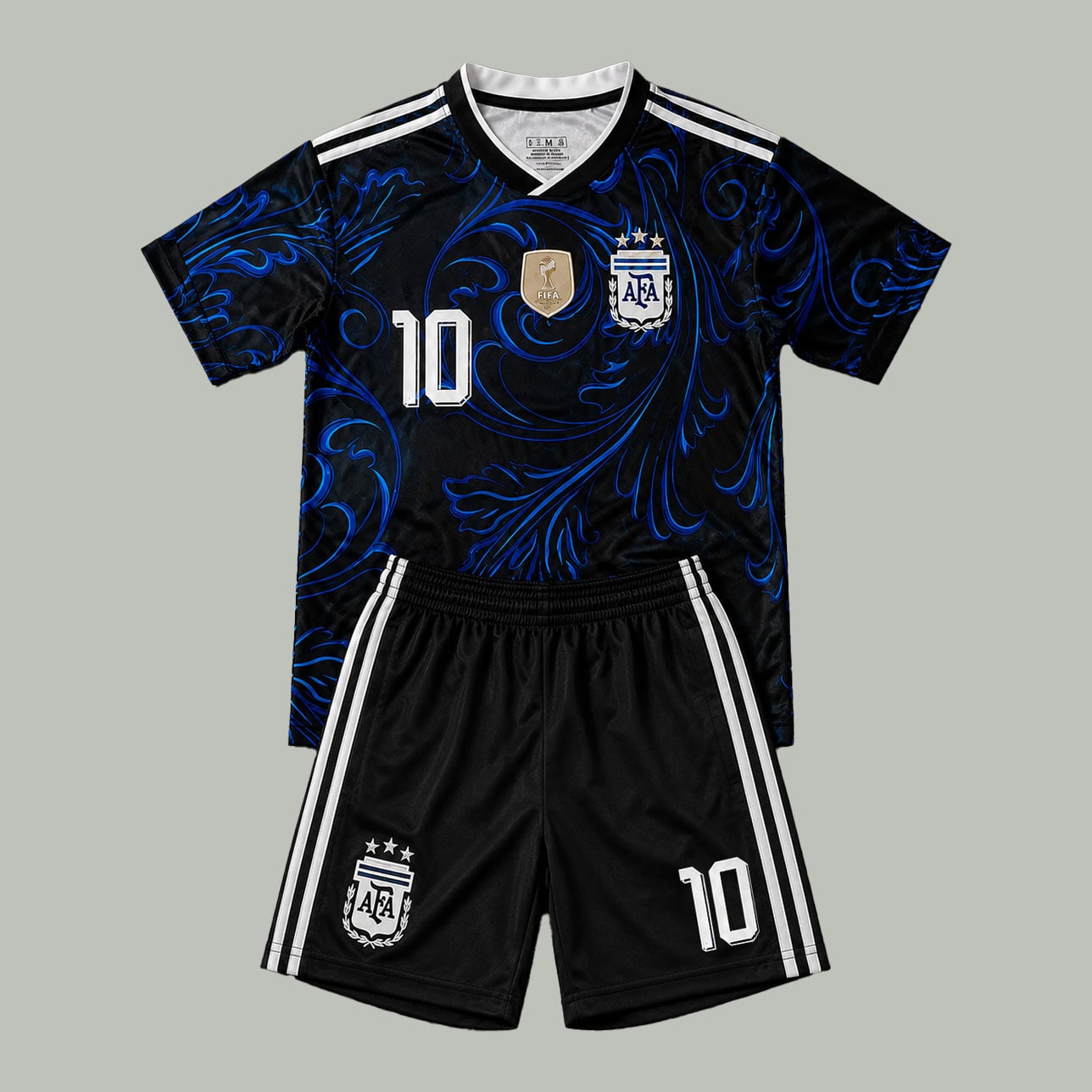 #10 Lionel Messi Argentina Youth Soccer Jersey