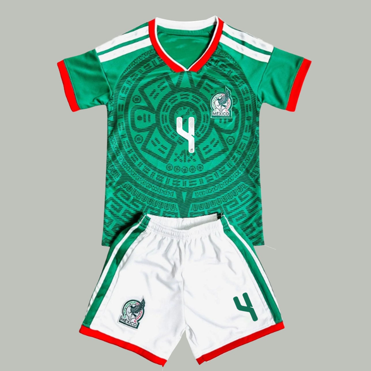 #4 Edson Omar Álvarez Mexico Youth Soccer Jersey