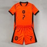 #7 Xavi Simons Netherlands Youth Soccer Jersey