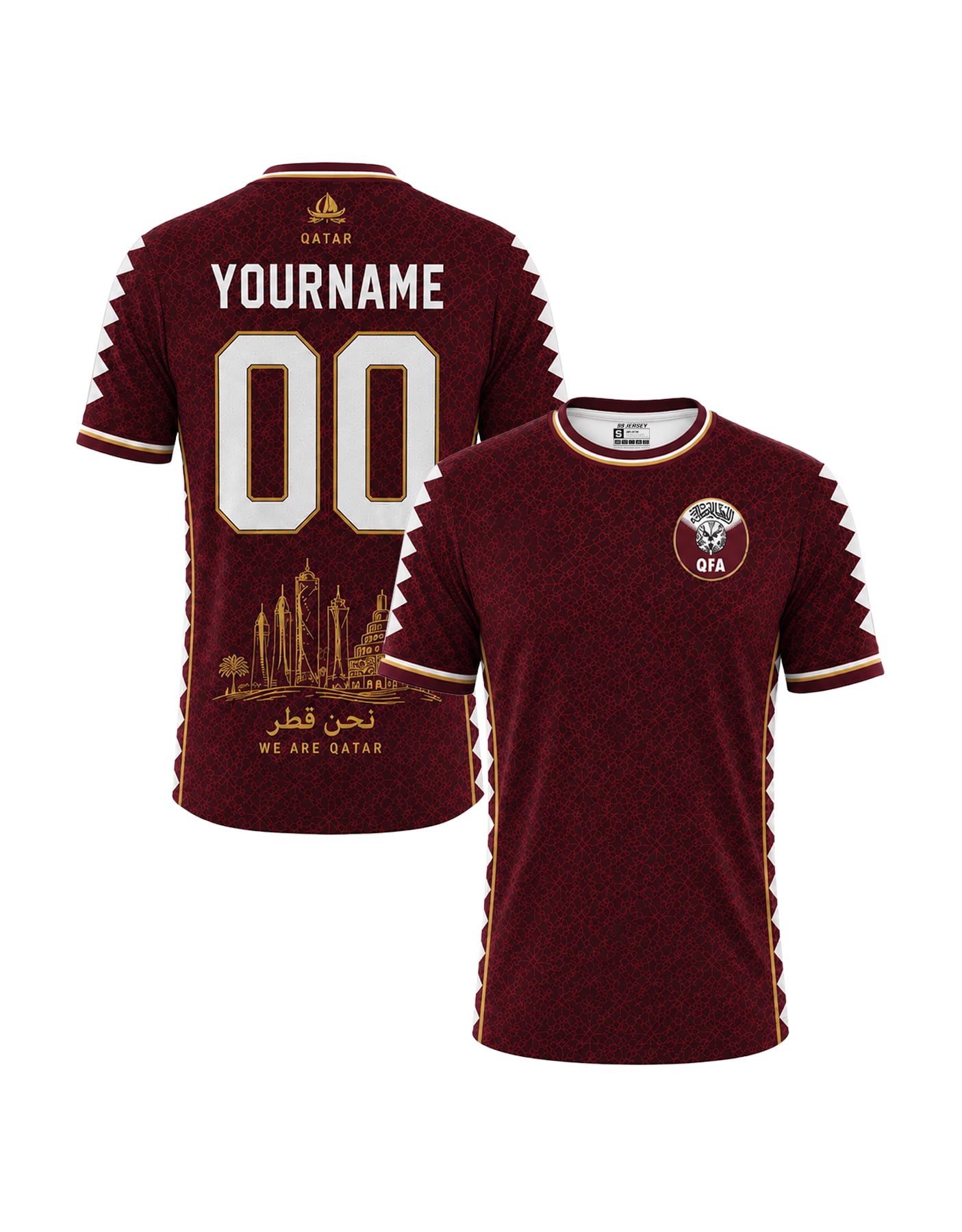 Qatar Custom Soccer Jersey