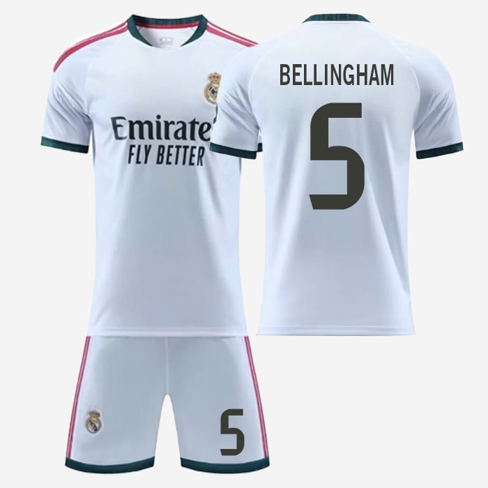 Jude Bellingham Real Madrid Jersey, #5 Home Kit | 99Jersey