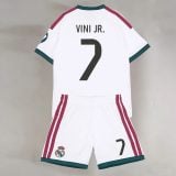 #7 Vini Jr. Real Madrid CF White Youth Soccer Jersey