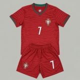#7 Cristiano Ronaldo Portugal Youth Soccer Jersey