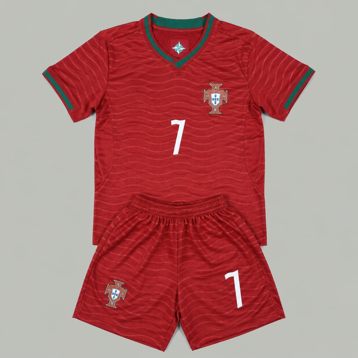 #7 Cristiano Ronaldo Portugal Youth Soccer Jersey