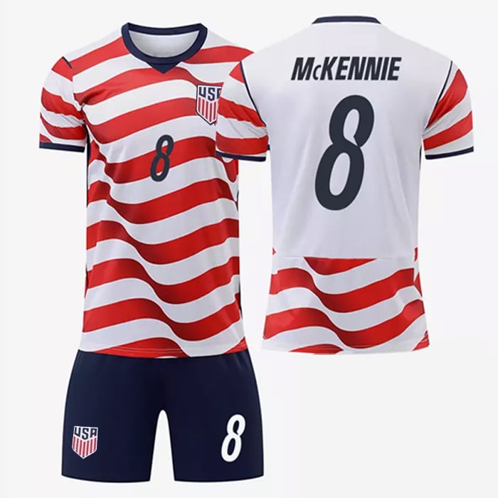 #8 Weston James Earl McKennie USA Soccer Jersey