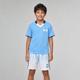 Argentina Sky Blue Classic Short Sleeve Blank Youth Soccer Jersey