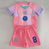 #8 Pedro González López Barcelona Youth Soccer Jersey