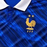 Blue Black France Home Blank Soccer Jersey