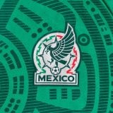 Mexico Green Home Blank Youth Soccer Jersey Set