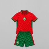 Morocco Blank Youth Soccer Jersey