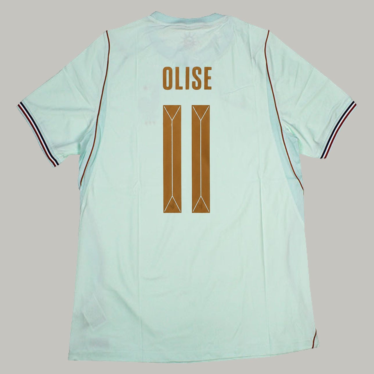 Michael Olise France Jersey Youth Mint Green | 99Jersey