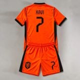 #7 Xavi Simons Netherlands Youth Soccer Jersey