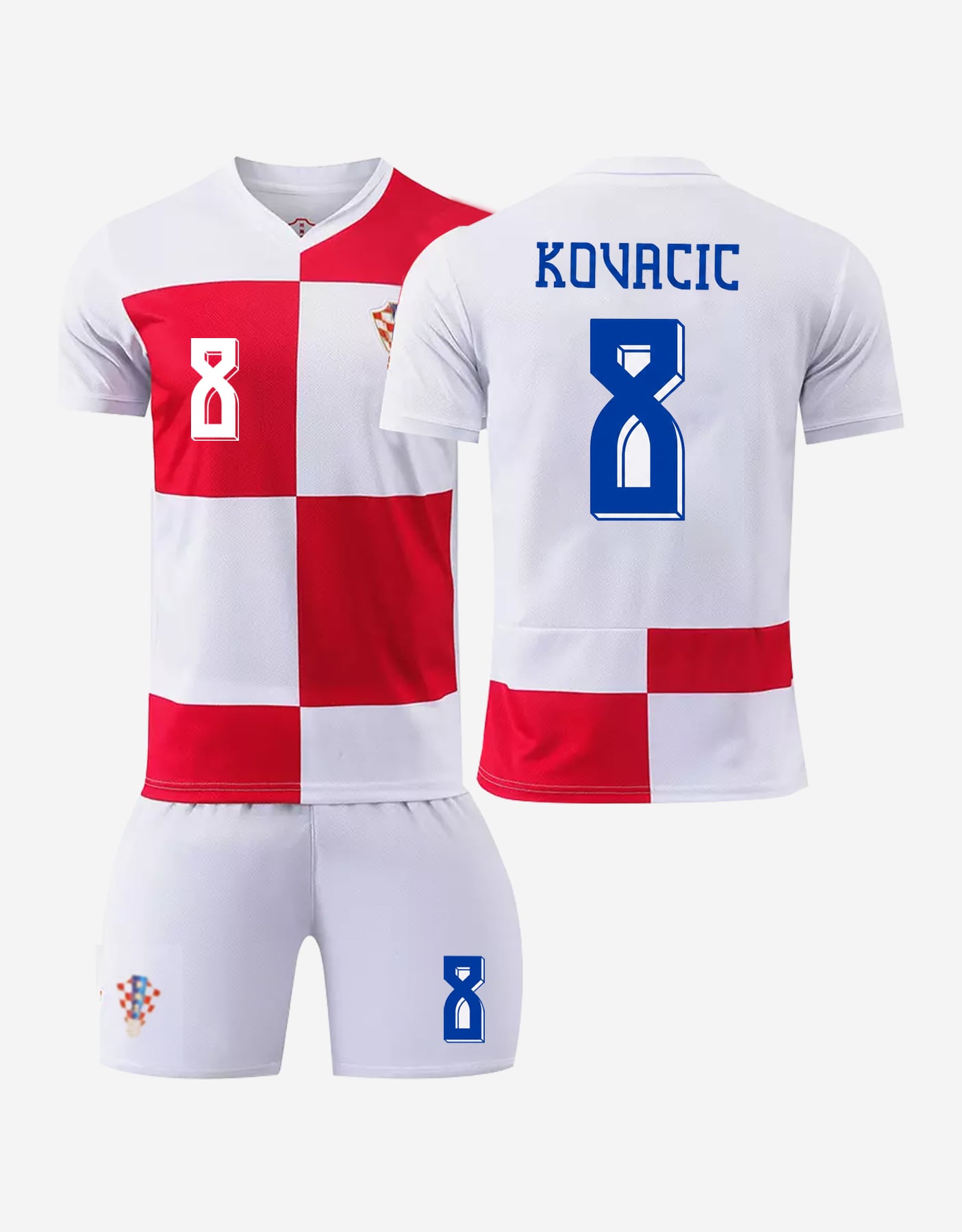 #8 Mateo Kovačić Croatia Soccer Jersey