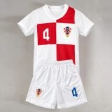 #4 Joško Gvardiol Croatia Youth Soccer Jersey