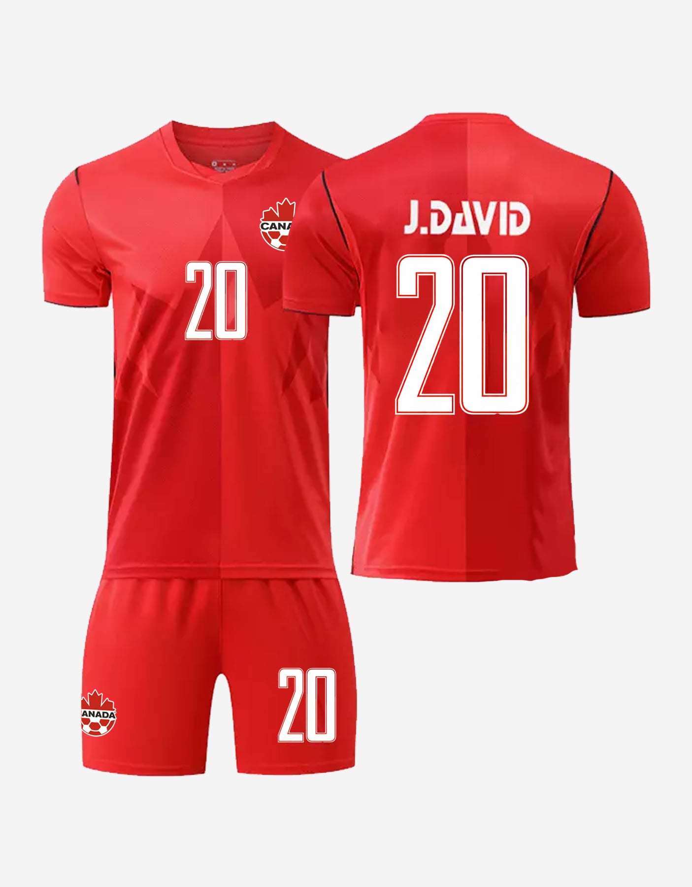 #20 Jonathan Christian David Canada Soccer Jersey