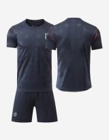 USA Navy Star Blank Soccer Jersey