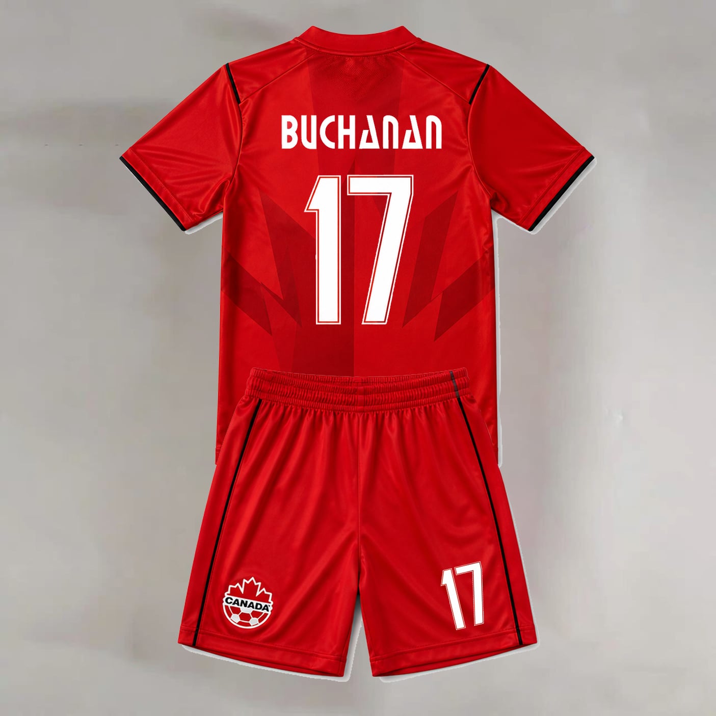 #17 Tajon Trevor Buchanan Canada Youth Soccer Jersey - Image 2