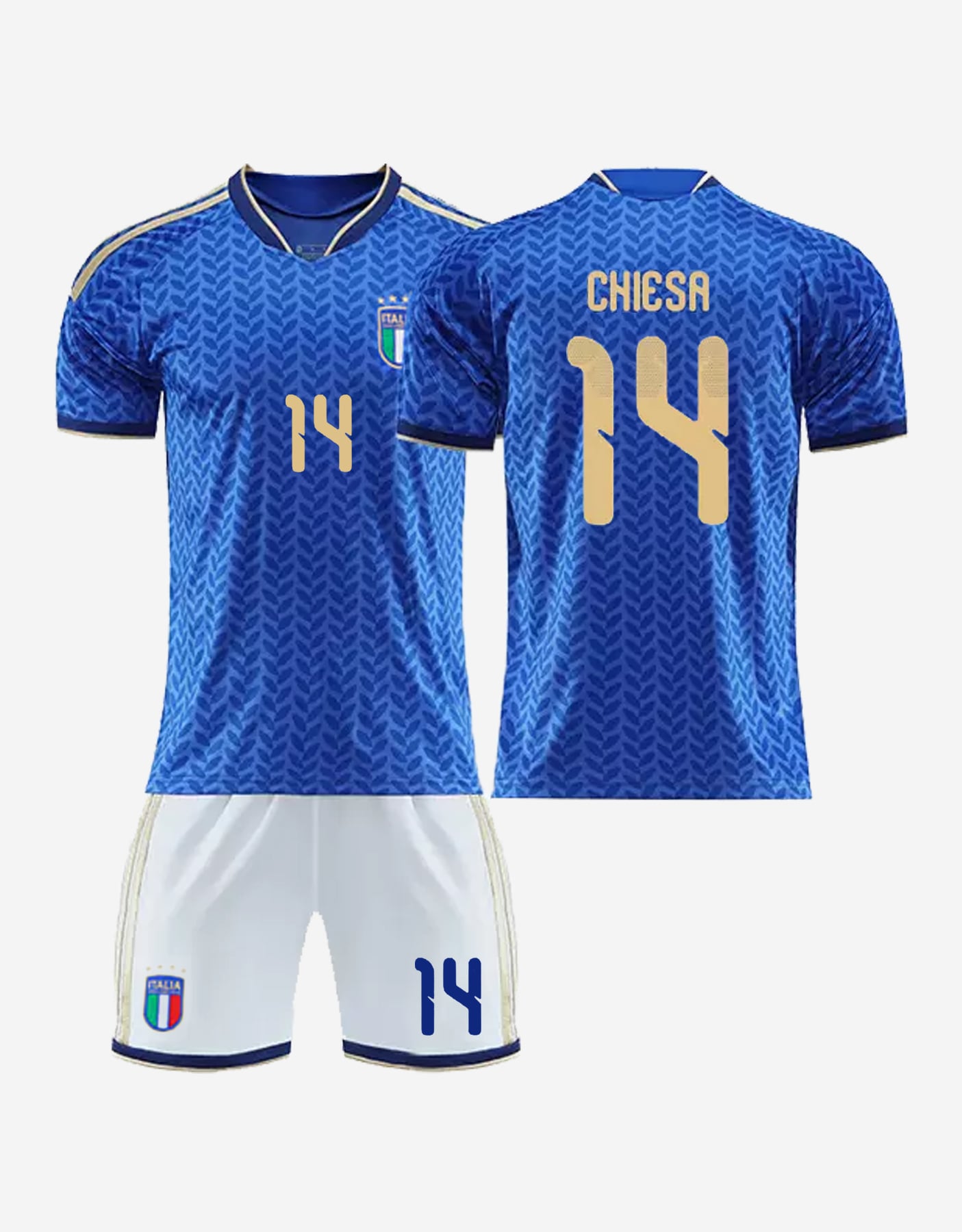 #14 Federico Chiesa Italy Soccer Jersey