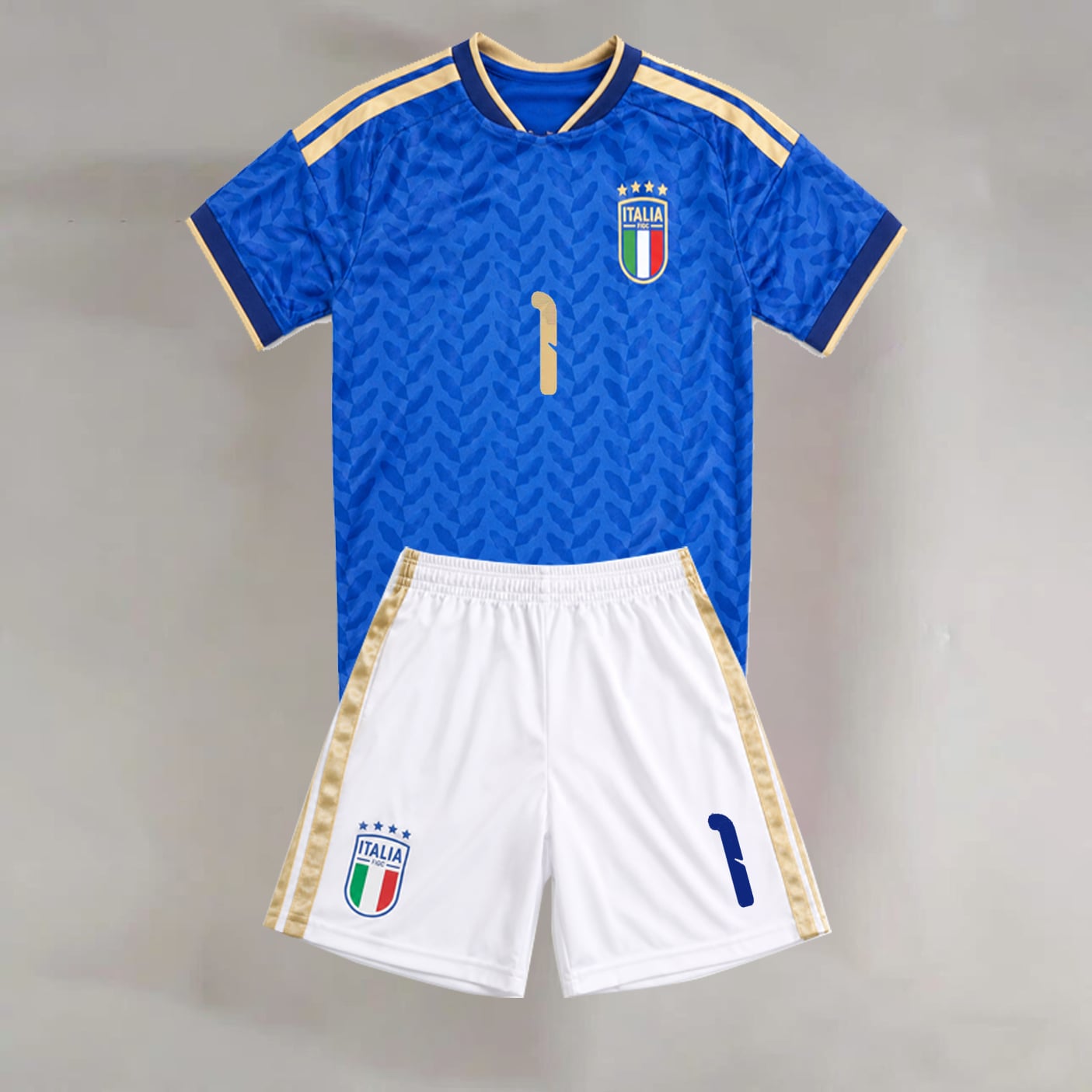 #1 Gianluigi Donnarumma Italy Youth Soccer Jersey
