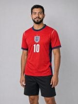 #10 Jude Bellingham England Red Navy Soccer Jersey