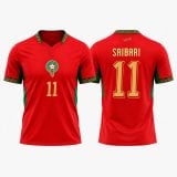 #11 Ismael Saibari Morocco Soccer Jersey
