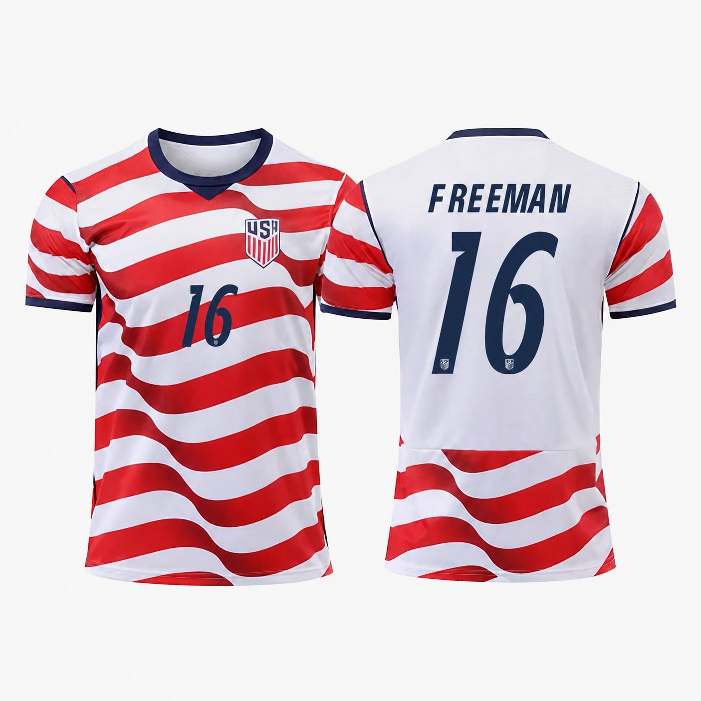 #16 Alex Freeman USA Soccer Jersey