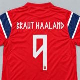 #9 Erling Haaland Norway Soccer Jersey