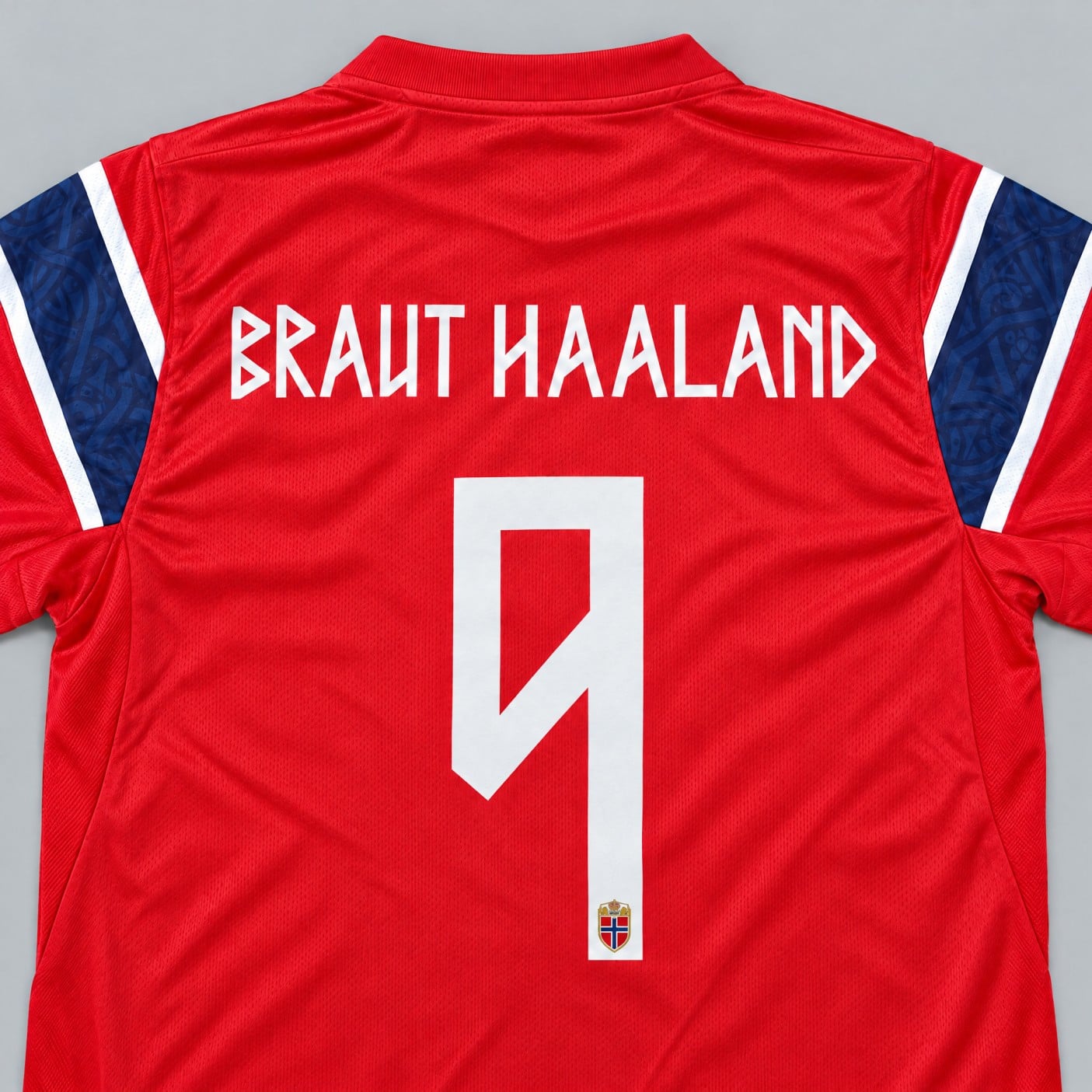 9 Erling Haaland Norway Soccer Jersey - 99Jersey | Where Legends