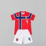 #9 Erling Haaland Norway Youth Soccer Jersey