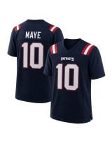 #10 Drake Maye New England Football Jersey