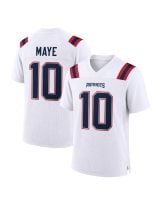 #10 Drake Maye New England Football Jersey