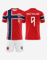 #9 Erling Haaland Norway Soccer Jersey