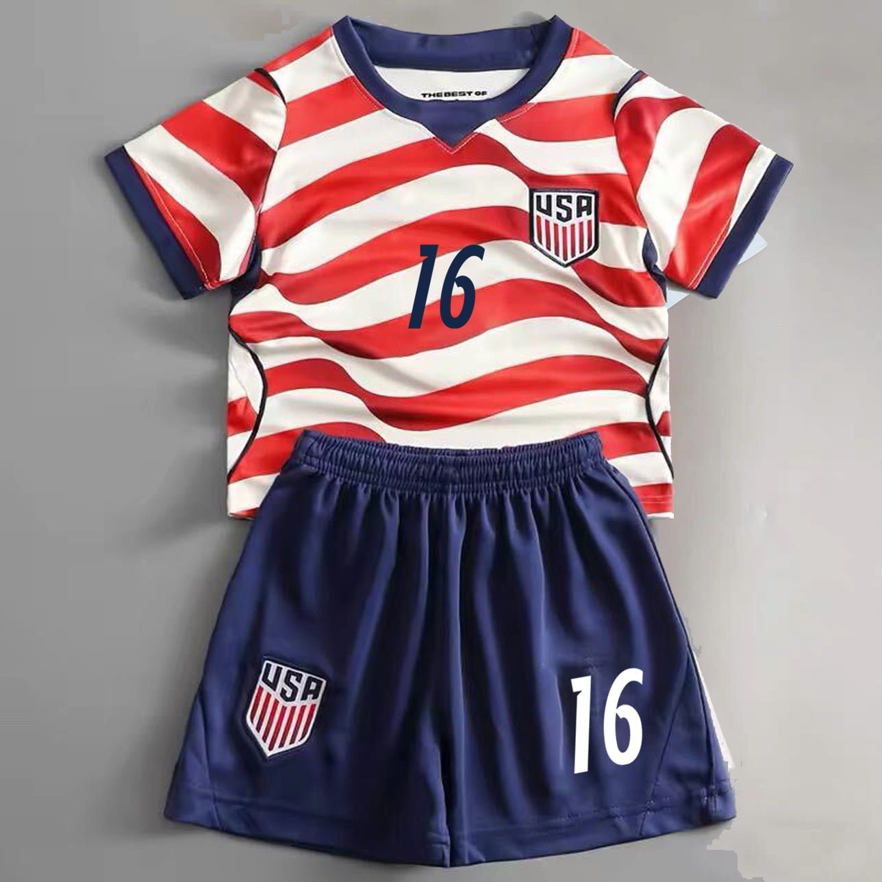 #16 Alexander Michael Freeman USA Youth Soccer Jersey