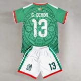 #13 Guillermo Ochoa Mexico Youth Soccer Jersey